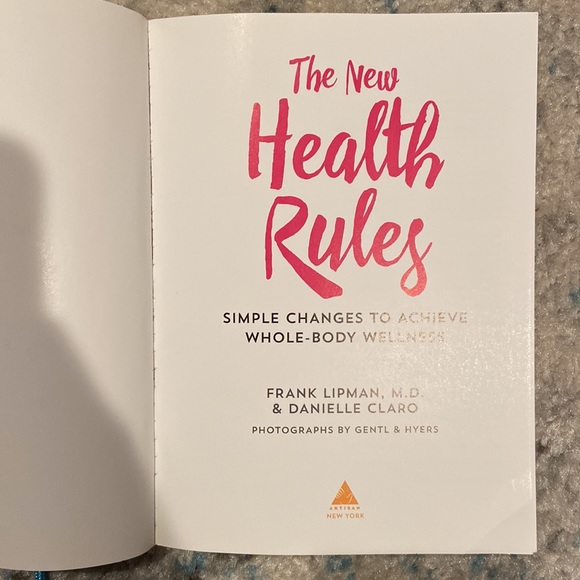 The New Health Rules by Frank Lipman M.D. & Danielle Claro - Picture 3 of 8